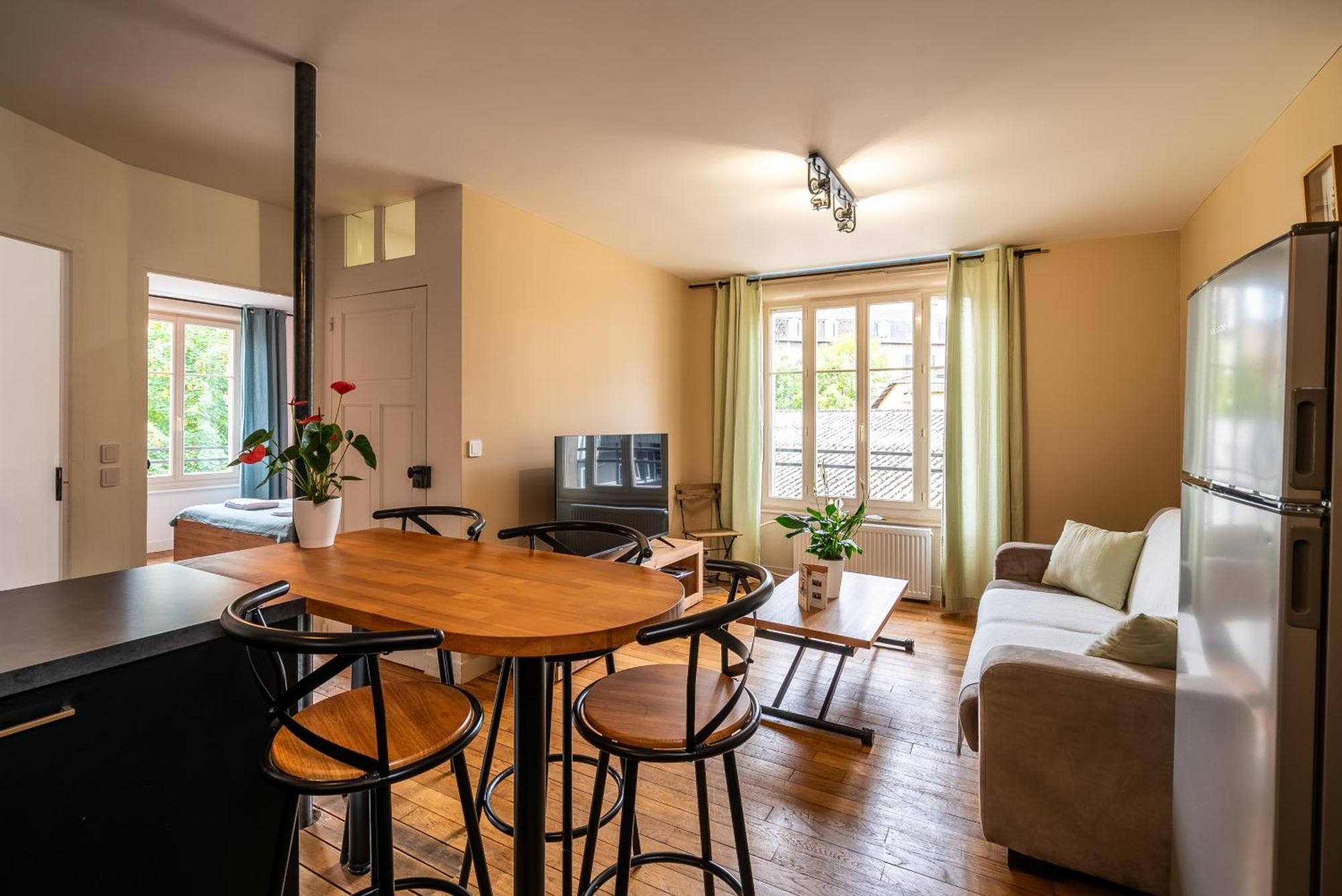 Mon Appart'Hotel - Gare De Limoges - Appartement Familial - Parking En Supp Exteriér fotografie